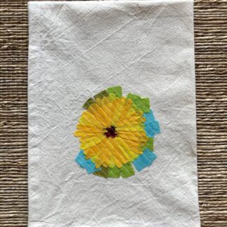 Yellow Jerbra Kitchen Towel